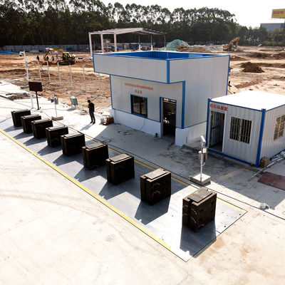 Δομή 50 τόνος 3x15m ακτίνων του U ψηφιακή ζυγογέφυρα OIML