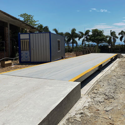 Πλατφόρμα χάλυβα OIML ΙΙΙ ζυγογέφυρα φορτηγών 100 τόνου